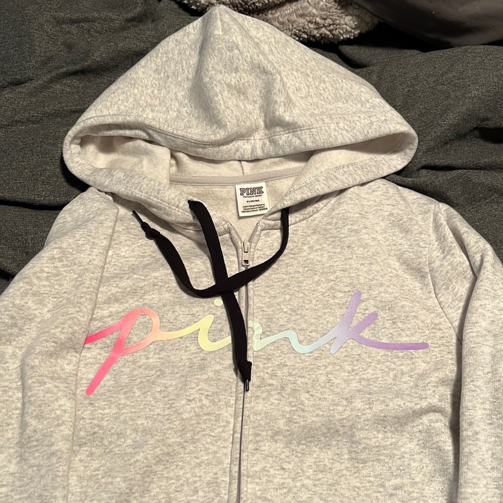 Pink everyday lounge zip up